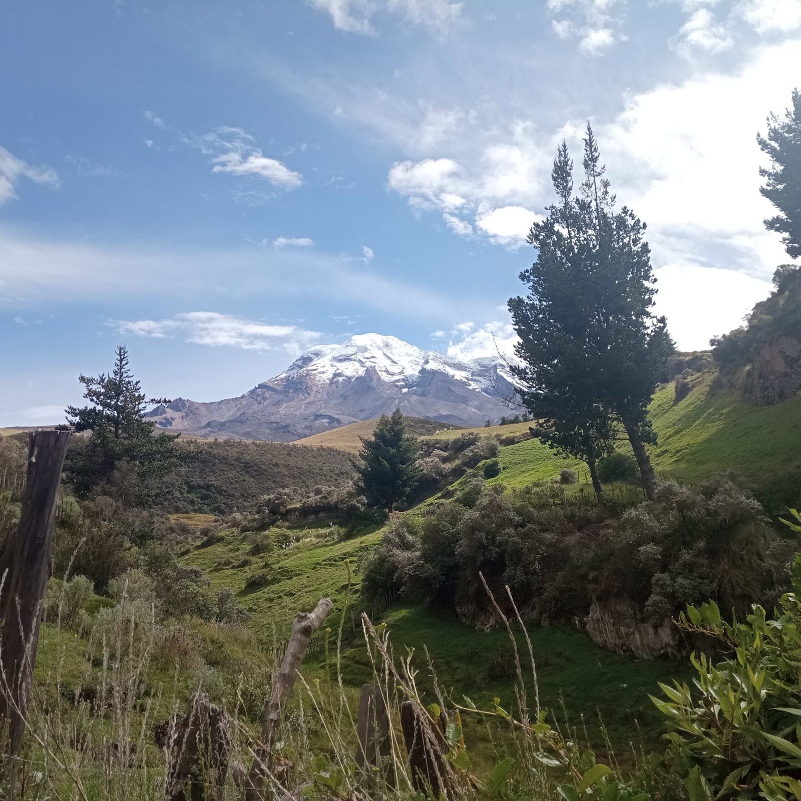 Chimborazo in Ecuador